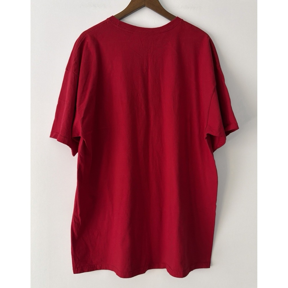 VANS Crew Neck T-Shirt Mens Size XXL Red Short Sleeve 100% Cotton Skater Casual - Picture 5 of 10